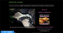 Desktop Screenshot of crestedmania.com